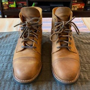 Thursday Boots, Vanguard, Burnt Copper. Size 7.5.